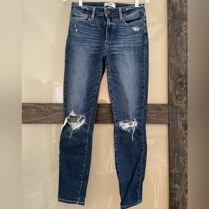 $229 msrp Paige Hoxton ankle skinny jeans sz 26